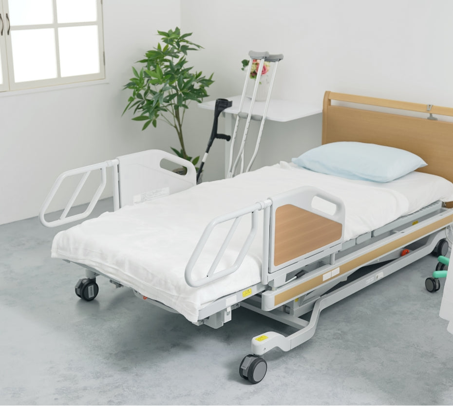高齢者施設へのベッドとして